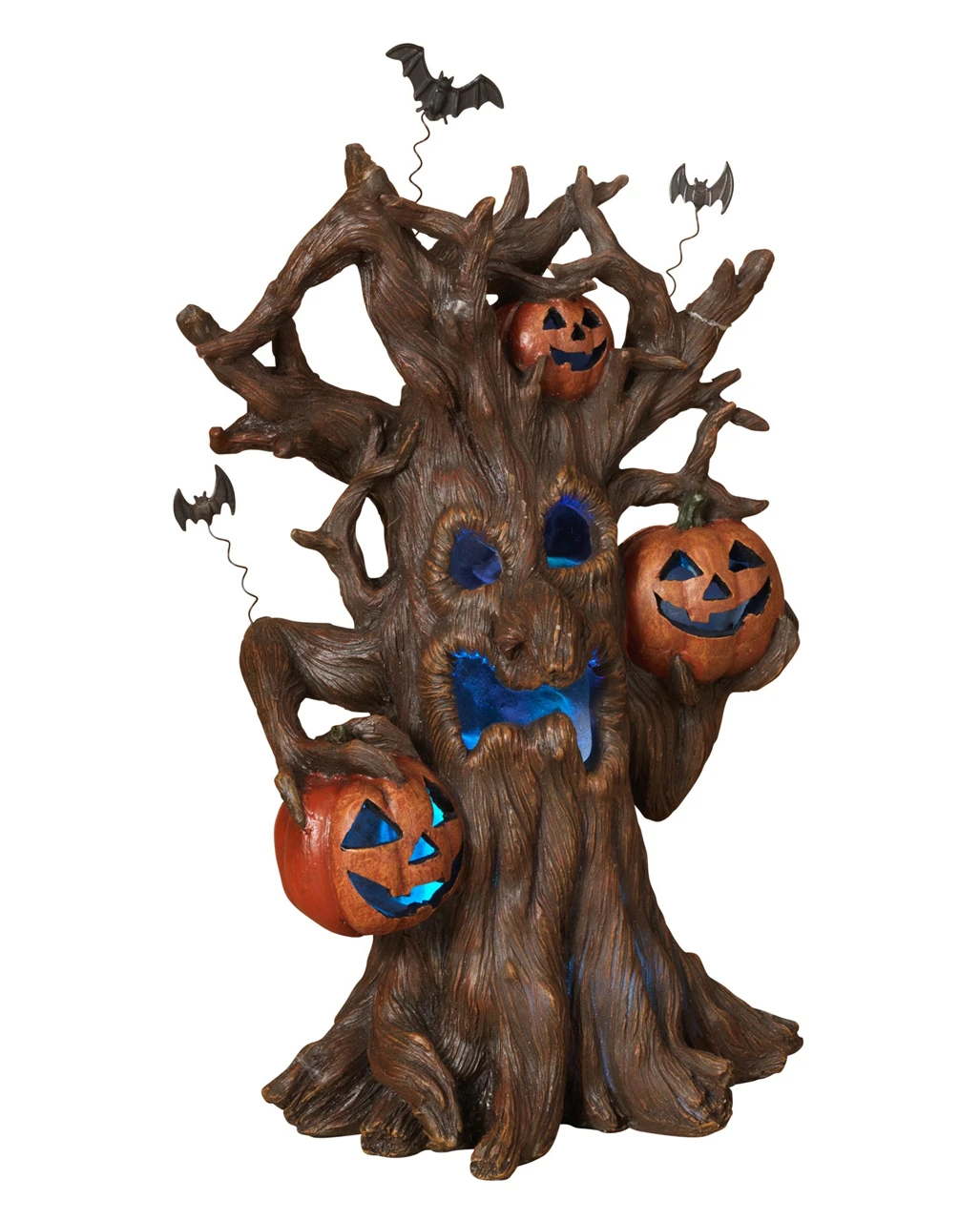 Halloween Geisterbaum Mit LED 45cm 1 Halloween Geisterbaum Mit LED 45cm