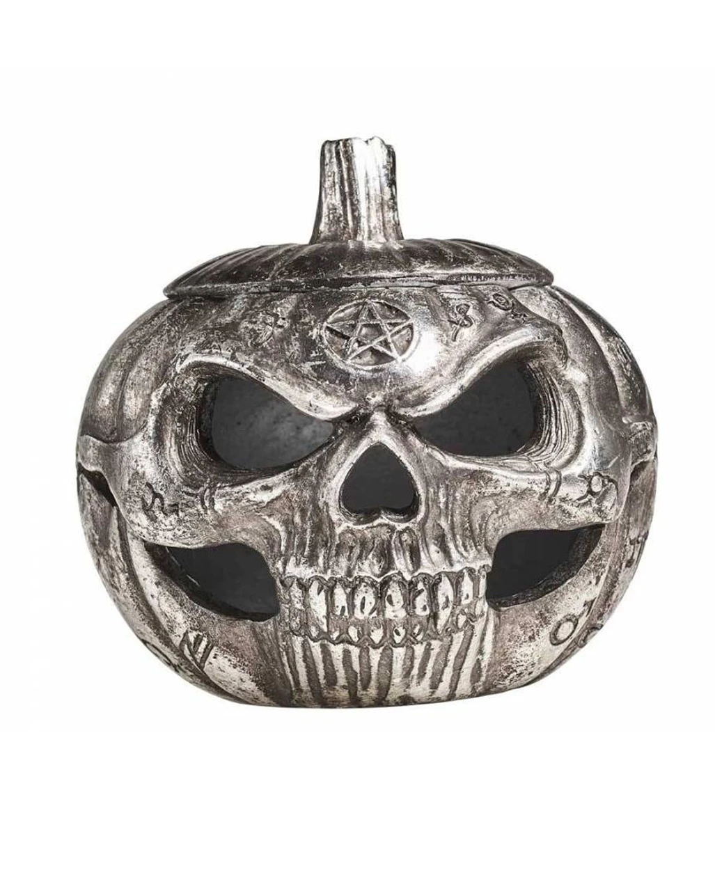 Kürbis Totenschädel Schale 1 Kürbis Totenschädel Schale