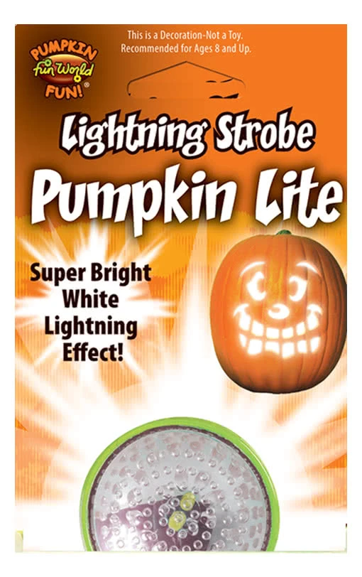 Blitzendes Kürbis Stroboskop 1 Blitzendes Kürbis Stroboskop