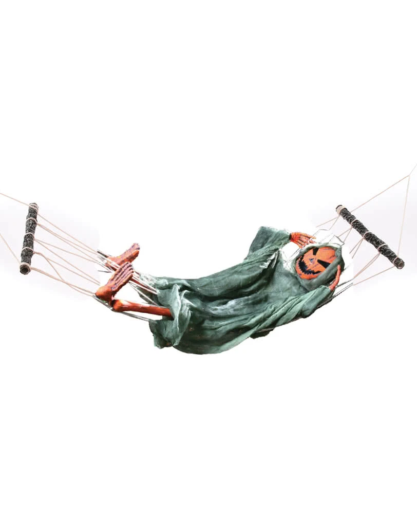 Geister Kürbis In Der Hängematte 1 Geister Kürbis In Der Hängematte