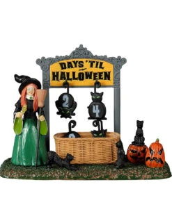 Lemax Spooky Town - Schwarzer Katzen Countdown 9 Lemax Spooky Town - Schwarzer Katzen Countdown -Halloween Serien Geschäft lemax spooky town black cat countdown halloween dekoration spooky town figuren kaufen 53839 05