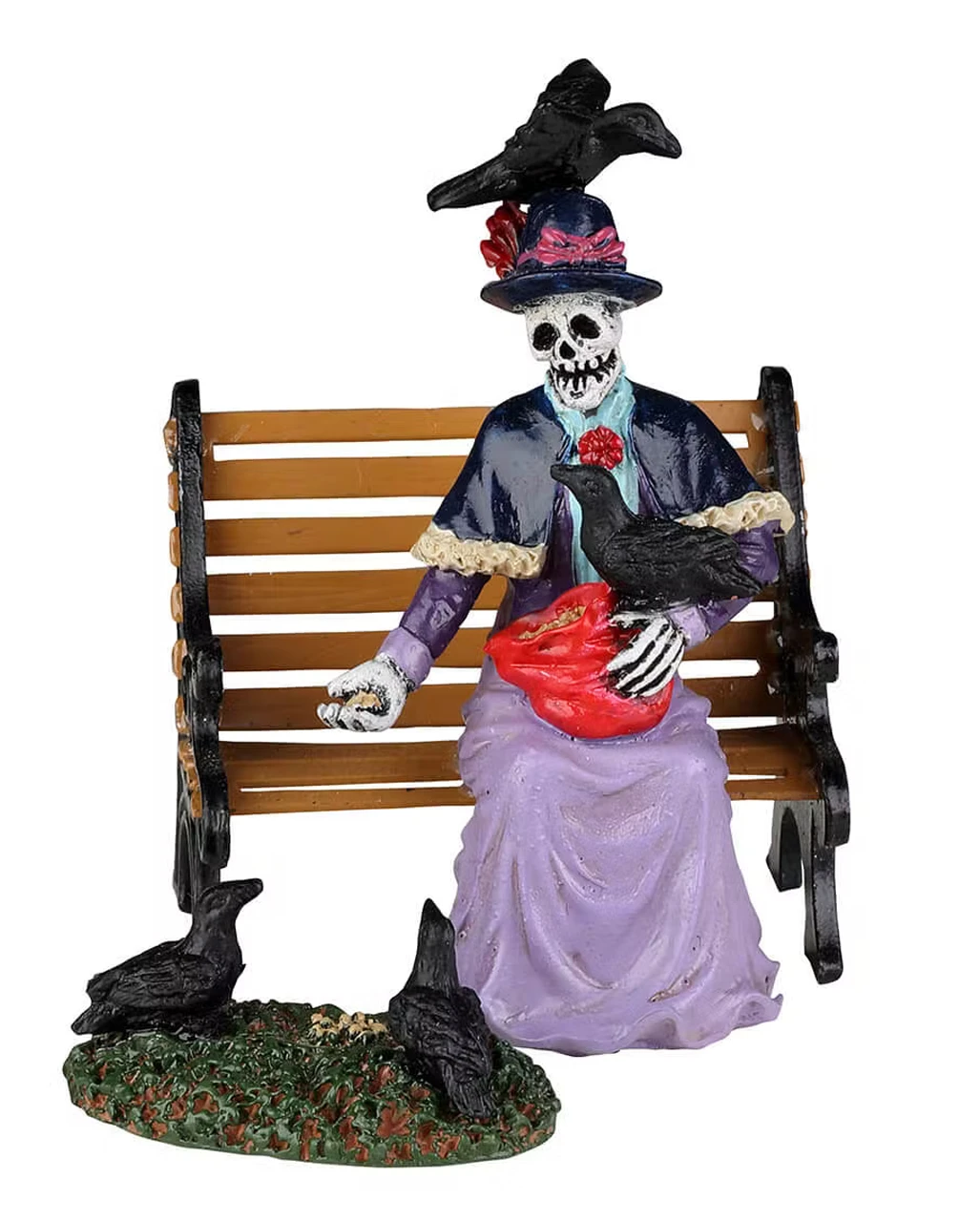 Lemax Spooky Town - Raben Fütterung 1 Lemax Spooky Town - Raben Fütterung