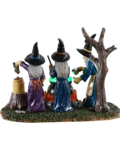 Lemax Spooky Town - Hexen Teamwork -Halloween Serien Geschäft lemax spooky town witches teamwork halloween dekoration spooky town figurine 53630 04