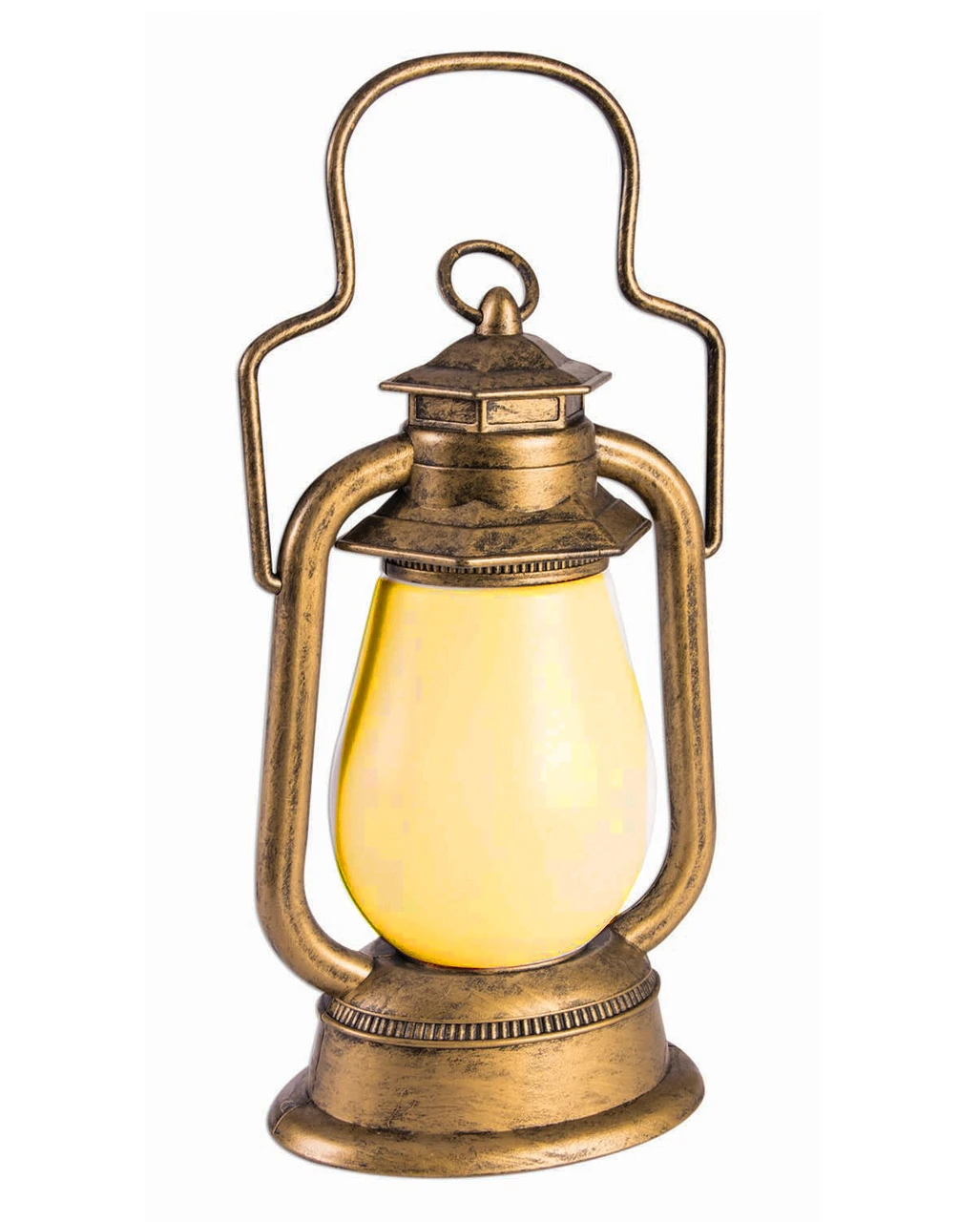 Messingfarbene Grubenlaterne Mit Licht 1 Messingfarbene Grubenlaterne Mit Licht