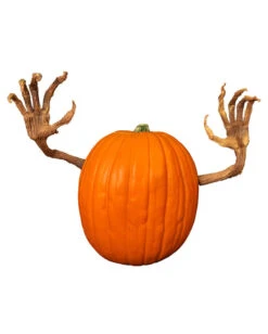 Schaurige Kürbis Arme