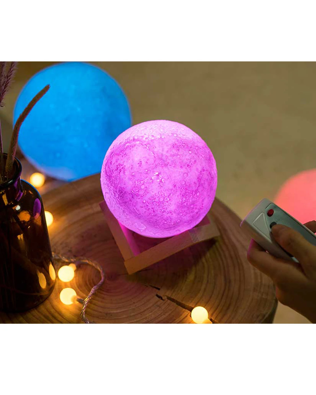 Mondlicht Mit Farbwechsel & Fernbedienung 2 Mondlicht Mit Farbwechsel & Fernbedienung – Bild 2