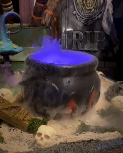 Nebler Mit Farbwechsel LEDs 6 Nebler Mit Farbwechsel LEDs -Halloween Serien Geschäft nebeltopf fuer halloween mit lichteffekt smoke machine for halloween halloween dekoration kuenstlicher nebel dekoartikel 39176 5