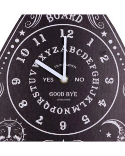 Hexenbrett Wanduhr 34cm 9 Hexenbrett Wanduhr 34cm -Halloween Serien Geschäft ouija board wanduhr hexenbrett wanduhr wahrsagebrett wanduhr spirit board wallclock 53300 05