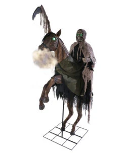 Bestseller -Halloween Serien Geschäft reitender tod halloween animatronic reapers ride animated prop professionelle halloween deko halloween dekoration 39795