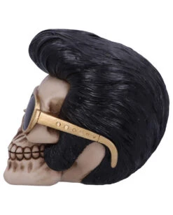 Rock 'n' Roll Totenschädel 17cm 9 Rock 'n' Roll Totenschädel 17cm -Halloween Serien Geschäft rock n roll totenkopf rock n roll totenschaedel rock n roll skull rockabilly wohnaccessoire 53392 03