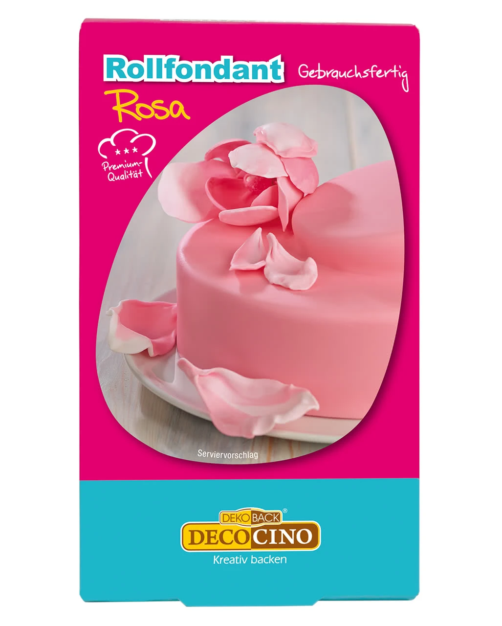 Rosa Rollfondant 250 G 1 Rosa Rollfondant 250 G