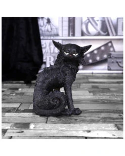 Salem Magierkatze 16,6cm 13 Salem Magierkatze 16,6cm -Halloween Serien Geschäft salem hexenkatze 19cm salem witch cat 19 cm halloween tischdekoration schwarze katzenfigur 51042 07