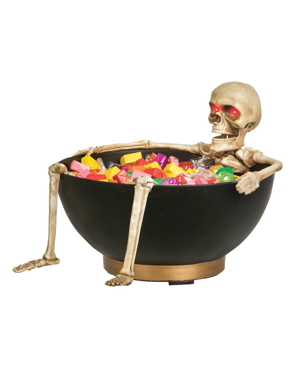 Creepy Bonbonschüssel Mit Sich Bewegendem Skelett 1 Creepy Bonbonschüssel Mit Sich Bewegendem Skelett