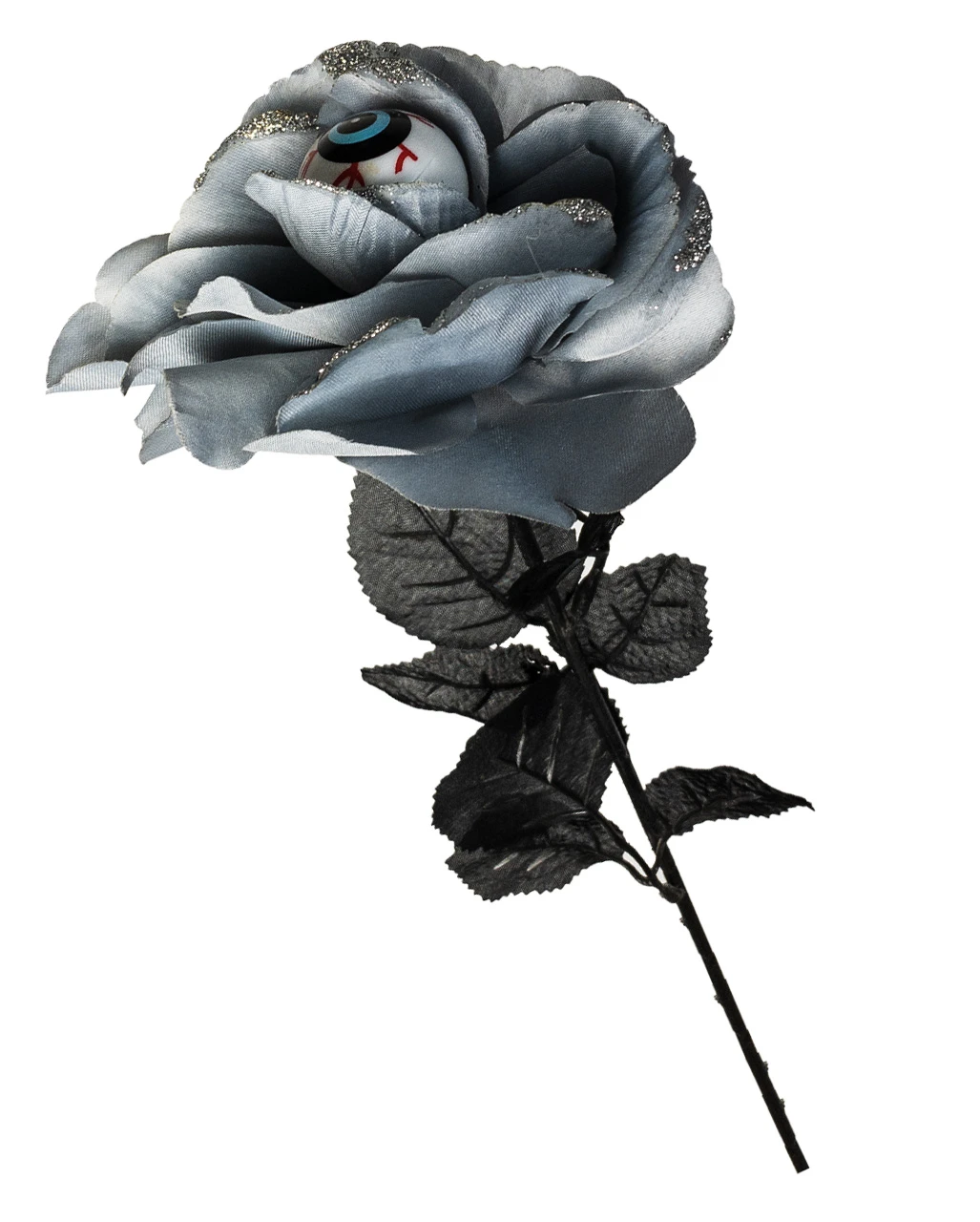 Schwarz/Graue Rose Mit Auge 1 Schwarz/Graue Rose Mit Auge