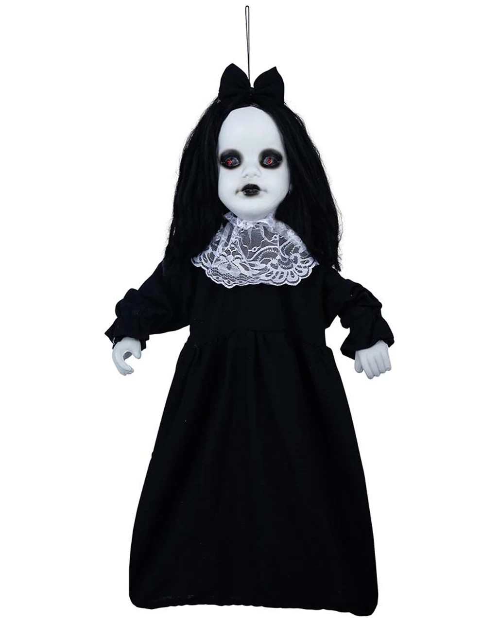 Horror Puppe Mit Licht Hängefigur 75cm 1 Horror Puppe Mit Licht Hängefigur 75cm