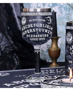 Ouija Board Kelch 10 Ouija Board Kelch -Halloween Serien Geschäft spirit board kelch ouija board kelch spirit board goblet halloween tischdeko 51071 05