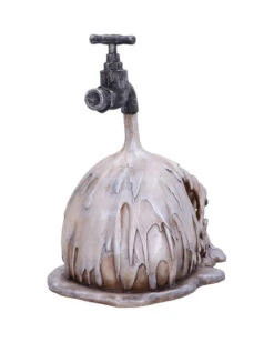 Tapped Drowning Totenkopf -Halloween Serien Geschäft tapped drowning totenschaedel deko gothic halloween und horror deko tapped drowning skull decor 51004 3