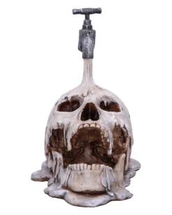 Tapped Drowning Totenkopf -Halloween Serien Geschäft tapped drowning totenschaedel deko gothic halloween und horror deko tapped drowning skull decor 51004 5