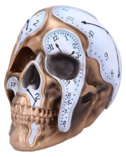 Die Zeit Vergeht Uhren Schädel 17,5cm 8 Die Zeit Vergeht Uhren Schädel 17,5cm -Halloween Serien Geschäft time goes by uhren schaedel 175cm time goes by clock skull die zeit vergeht totenkopf gothic deko 53997 3