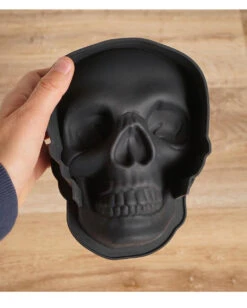 Totenkopf Silikon Backform -Halloween Serien Geschäft totenkopf silikon backform totenschaedel silikon backform skull silicon backing dish 51047 03