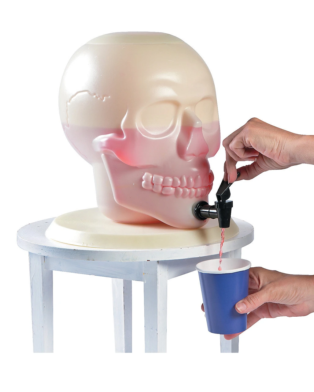 Totenkopf Getränkespender 2 Totenkopf Getränkespender – Bild 2