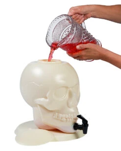 Totenkopf Getränkespender 5 Totenkopf Getränkespender -Halloween Serien Geschäft totenkopf getraenkespender totenschaedel getraenkespender halloween tischdekoration 24306 03