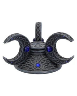 Dreifach Mond Kristallkugel Halter 10cm 8 Dreifach Mond Kristallkugel Halter 10cm -Halloween Serien Geschäft triple moon kristallkugel halter triple moon wahrsagekugel halter triple moon crystal ball holder 50793 03