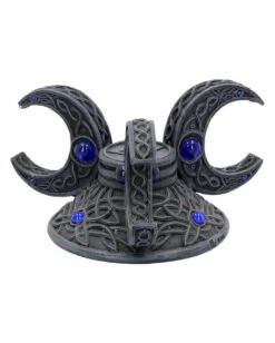 Dreifach Mond Kristallkugel Halter 10cm 9 Dreifach Mond Kristallkugel Halter 10cm -Halloween Serien Geschäft triple moon kristallkugel halter triple moon wahrsagekugel halter triple moon crystal ball holder 50793 04