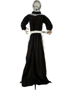 Zombie Dienstmagd Mit Licht & Sound 155cm 5 Zombie Dienstmagd Mit Licht & Sound 155cm -Halloween Serien Geschäft zombie dienstmaedchen mit licht und sound 155cm zombie maid with light and sound halloween animatronics 53364 3
