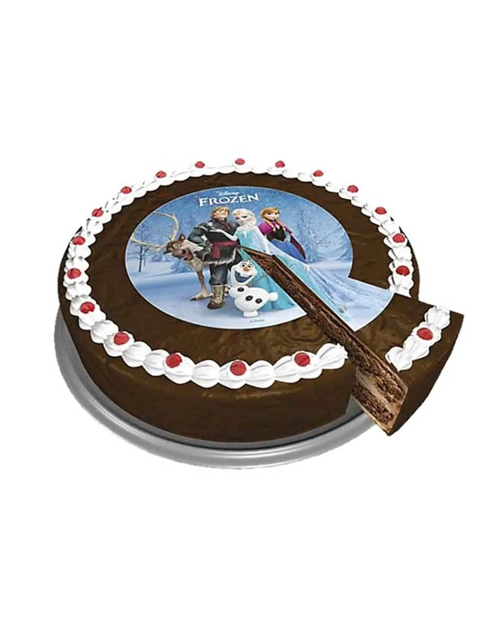 Eiskönigin Tortenaufleger 2 Eiskönigin Tortenaufleger – Bild 2