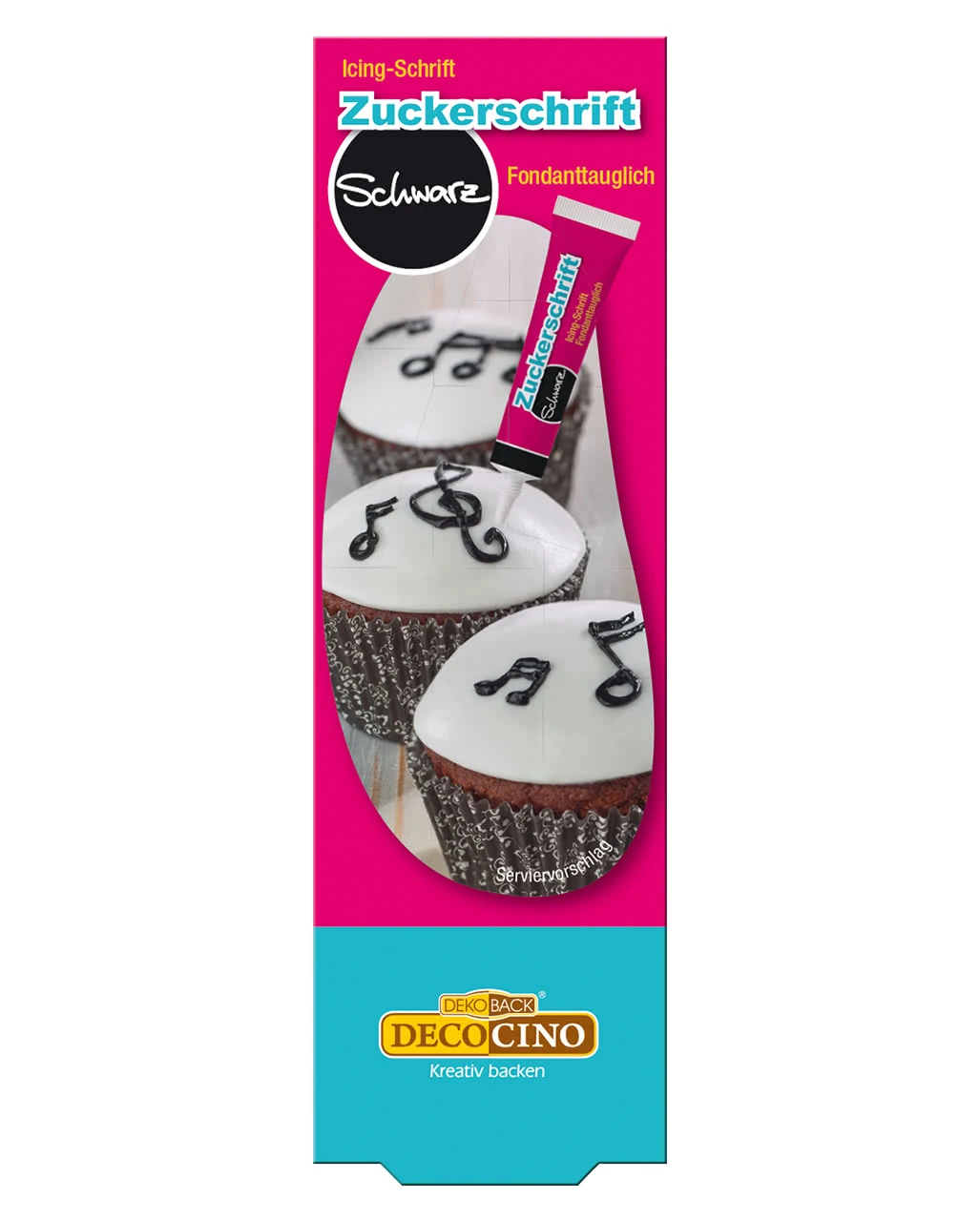 Schwarze Zuckerschrift 18 G 1 Schwarze Zuckerschrift 18 G